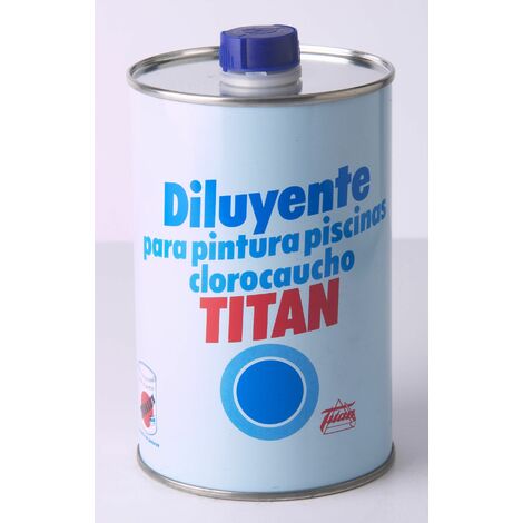 Diluyente Pintura Titan Piscinas Al Disolvente 1lt 083000101