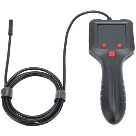 Dilwe Caméra d'inspection endoscope Endoscope industriel 2.4in HD Screen Handheld ABS Housing Endoscope Caméra d'inspection pour
