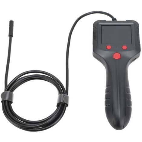 Dilwe Caméra d'inspection endoscope Endoscope industriel 2.4in HD Screen Handheld ABS Housing Endoscope Caméra d'inspection pour