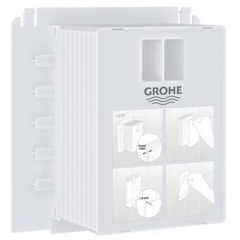DIMA DI MONTAGGIO PER PIASTRE DI AZIONAMENTO UNISET RAPID SL mm 115 x 157 x 77 GROHE