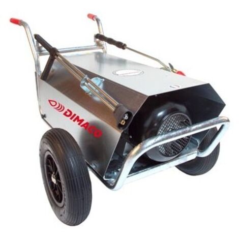 DIMACO - Nettoyeur HP électrique 1560 l/h 150 b 12 CV Brouette Galva