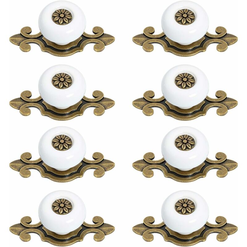 Heguyey - Pomello per armadio da 8 pezzi, pomello