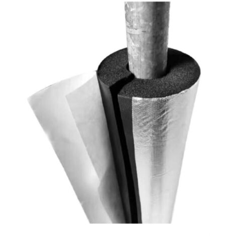 (Dimensions : 27 mm x 20 mm) Tuyau en mousse antigel, tuyau isolant, manchon flexible, pour conduites d'eau de chauffage, porte-manche d'outil, climatisation, longueur 95 cm, ID 27 mm, épaisseur 20 mm