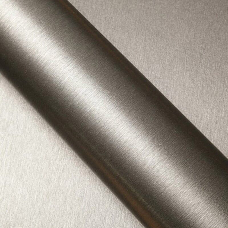 Wrapping voiture alu brossé argenté pour toutes surfaces - 152 cm x 0.5 m - En Rouleau - Dimexact
