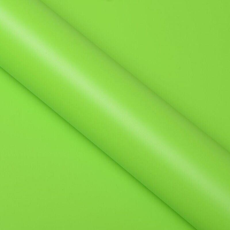 Covering vert clair satin pour toutes surfaces - Haute finition - 152 cm x 0.5 m - En Rouleau - Dimexact