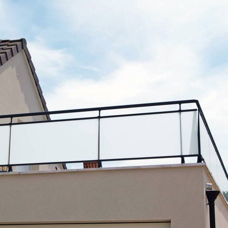 Film adhésif anti-regard mat translucide pour extérieur - 152 cm x 1 m - En Rouleau - Dimexact