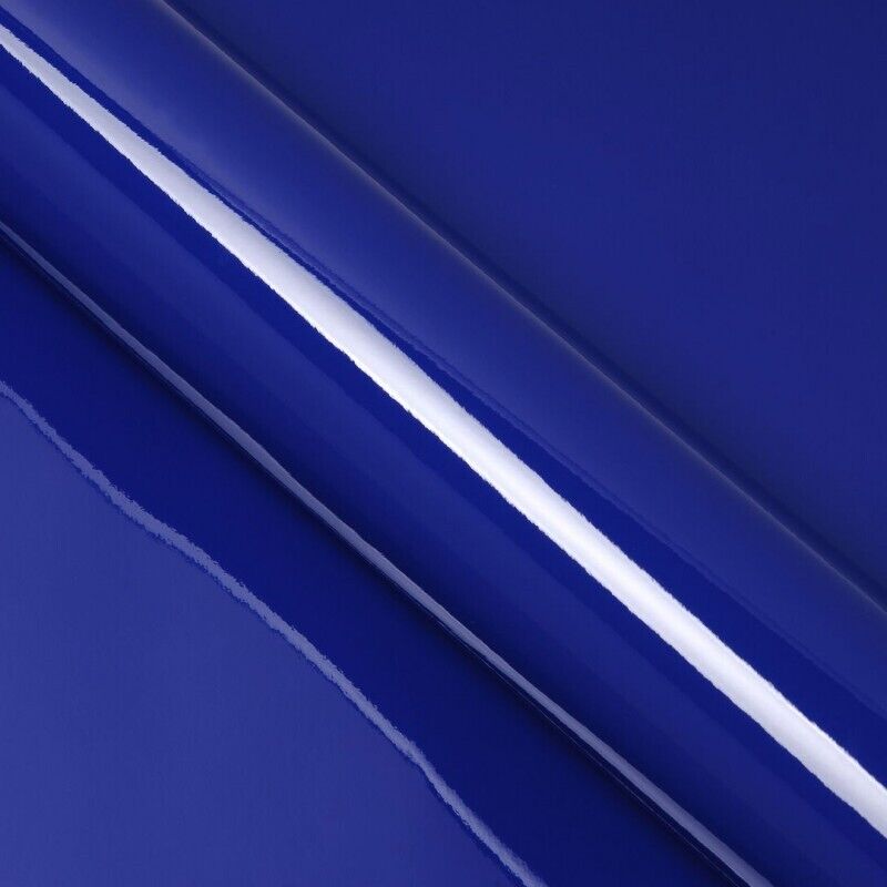 Covering bleu brillant profond pour toutes surfaces - Haute finition - 152 cm x 1 m - En Rouleau - Dimexact