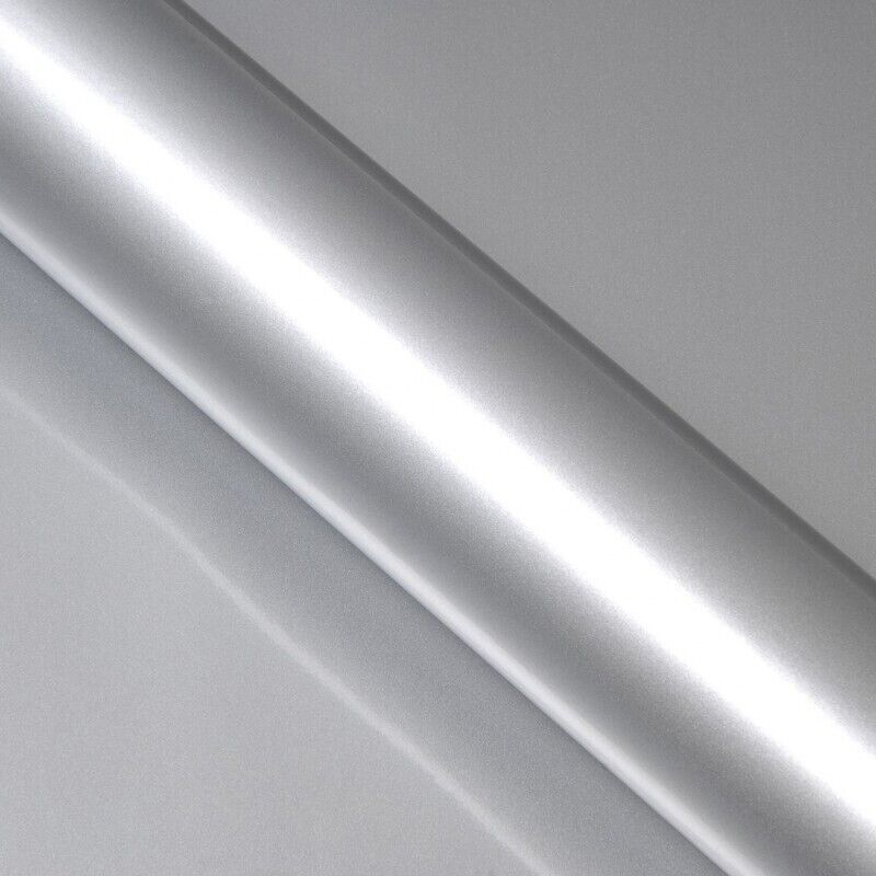 Covering gris brillant métallisé pour toutes surfaces - Haute finition - 152 cm x 1 m - En Rouleau - Dimexact
