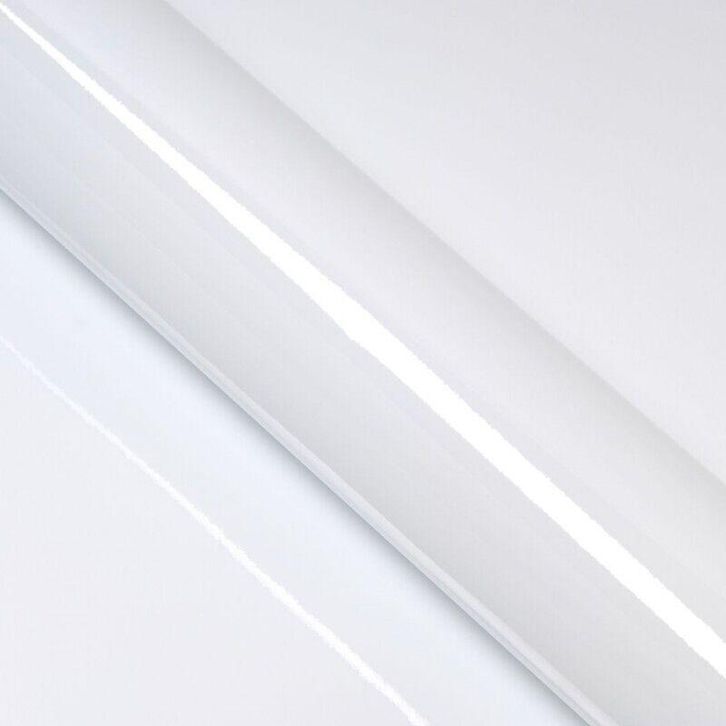 Covering blanc brillant intense pour toutes surfaces - Haute finition - 152 cm x 0.5 m - En Rouleau - Dimexact