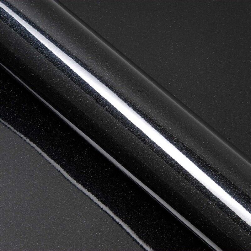 Covering noir pailleté brillant pour toutes surfaces - Haute finition - 152 cm x 2 m - En Rouleau - Dimexact