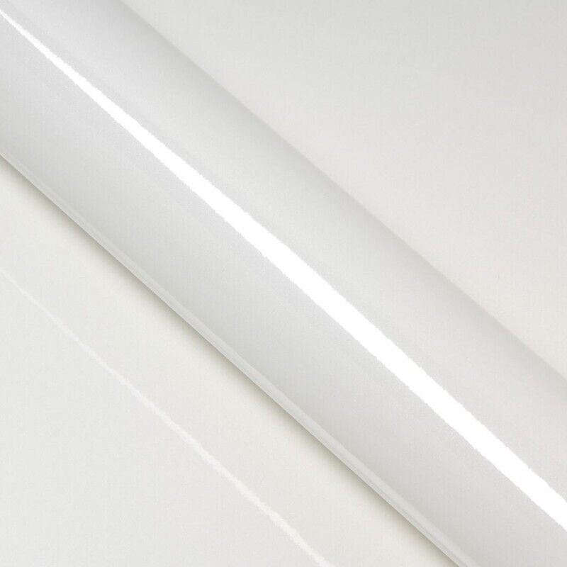 Covering blanc brillant pailleté pour toutes surfaces - Haute finition - 152 cm x 0.5 m - En Rouleau - Dimexact