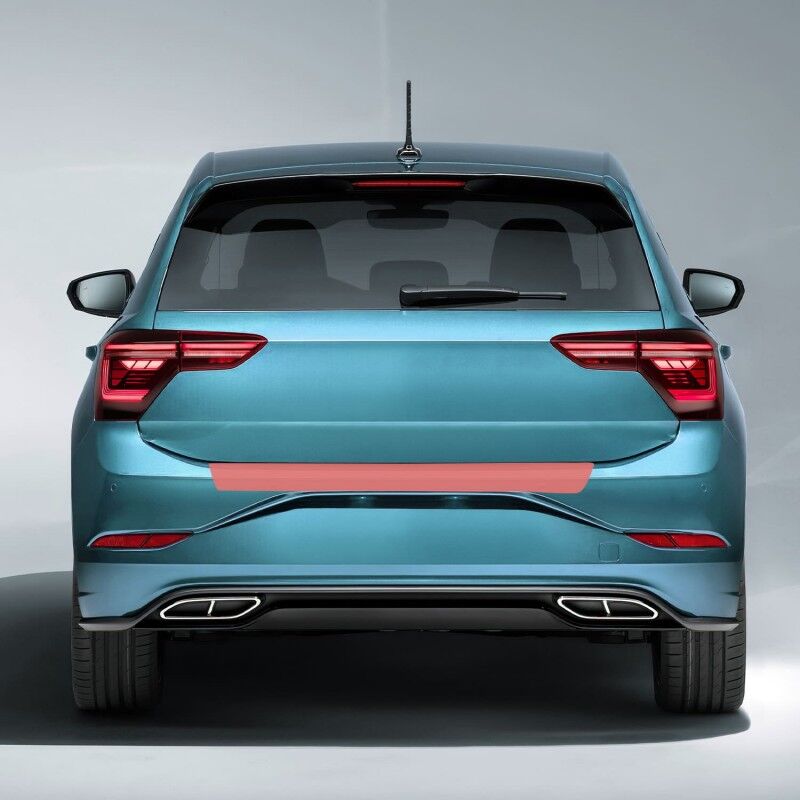 Dimexact - Film de protection de carrosserie de voiture incolore pour seuil de coffre