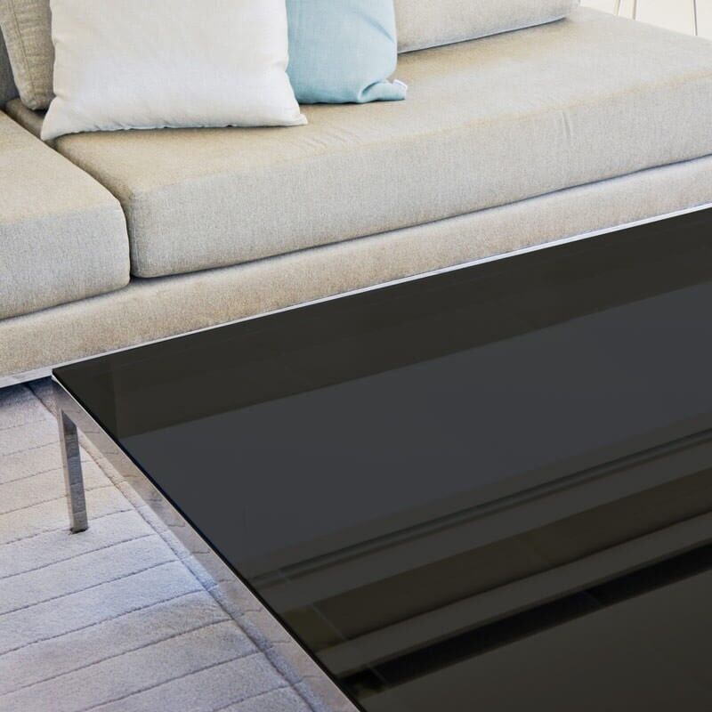 Film de protection pour table en verre noir transparent - 152 cm x 2.5 m - En Rouleau - Dimexact