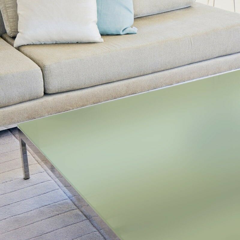 Film de protection pour table en verre dépoli vert - 152 cm x 0.5 m - En Rouleau - vert - Dimexact