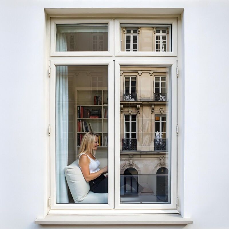 Dimexact - Film miroir sans tain pour grand vitrage vis-à-vis proche - alu foncé - 152 cm x 2.5 m - En Rouleau