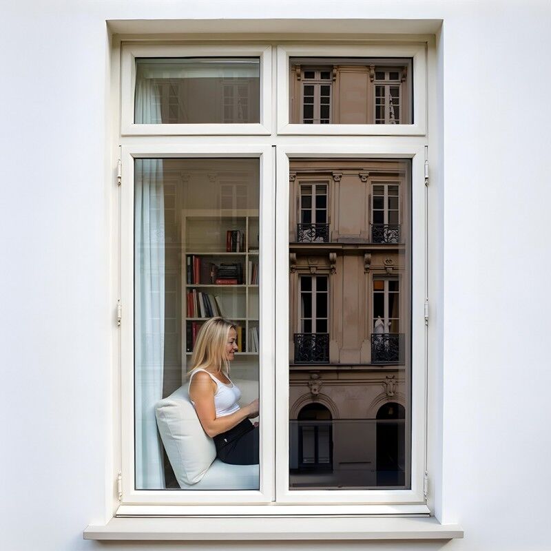 Dimexact - Film anti regard pour fenêtre à petit vitrage vis-à-vis proche - bronze - 152 cm x 1 m - En Rouleau