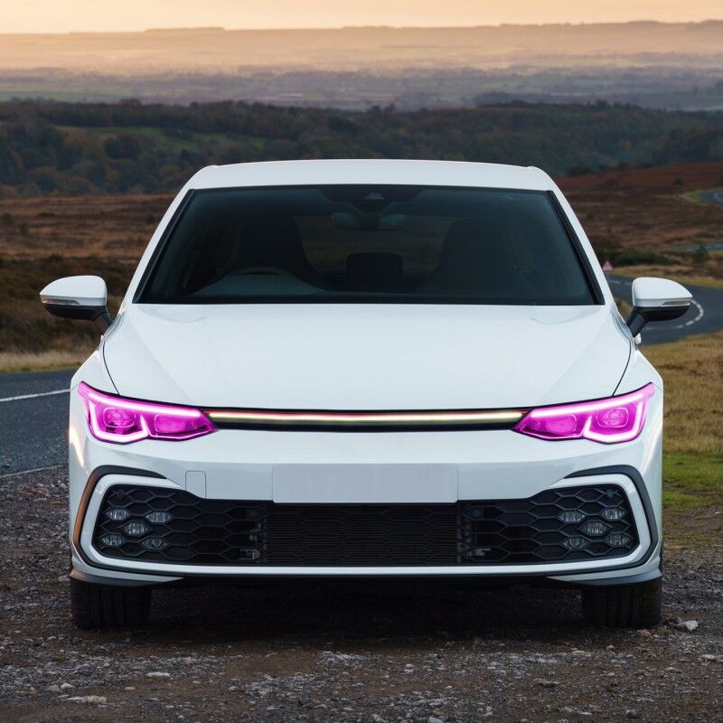 Dimexact - Film pour phare rose framboise - 61 cm x 1 m - En Rouleau