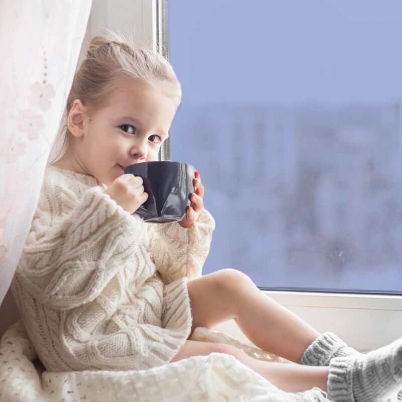 Dimexact - Film isolant anti froid pour fenêtre - bleu - 152 cm x 1 m - En Rouleau