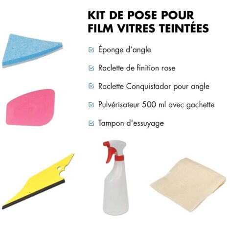 DIMEXACT - Kit de pose pour film teinté pour voiture