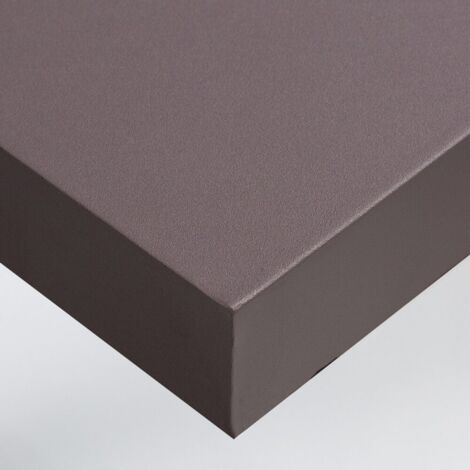 DIMEXACT - Papier peint autocollant taupe clair mat - 122 cm x 0.5 m - En Rouleau