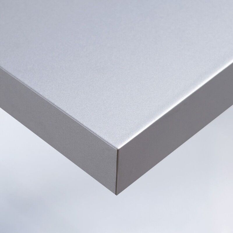 Dimexact - Revêtement mural alu mat - 122 cm x 0.5 m - En Rouleau