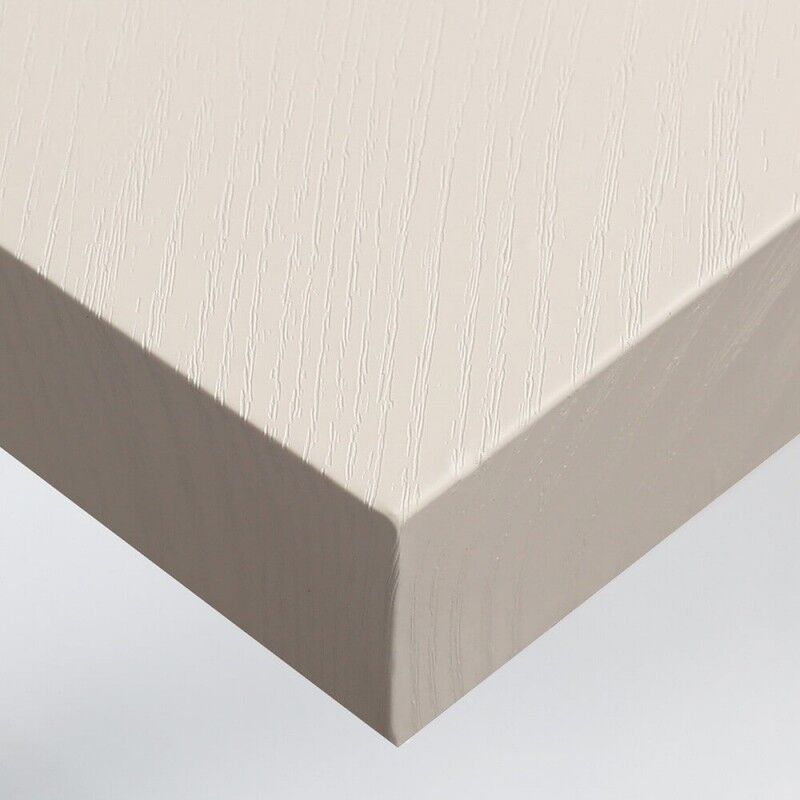 Dimexact - Papier adhésif imitation bois blanc cassé - 122 cm x 0.5 m - En Rouleau