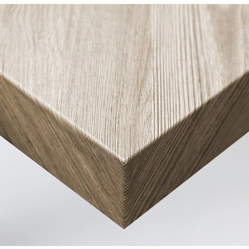 Dimexact - Vinyle adhésif imitation bois d'ébène doré - 122 cm x 1 m - En Rouleau