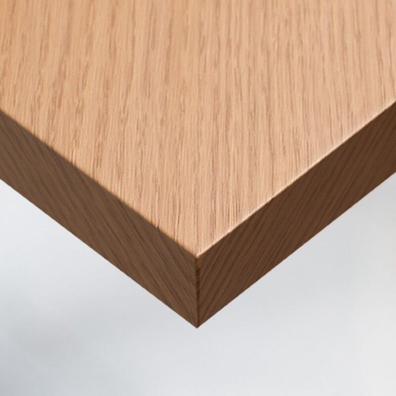 Dimexact - Revêtement mural effet bois de hêtre médium - 122 cm x 0.5 m - En Rouleau