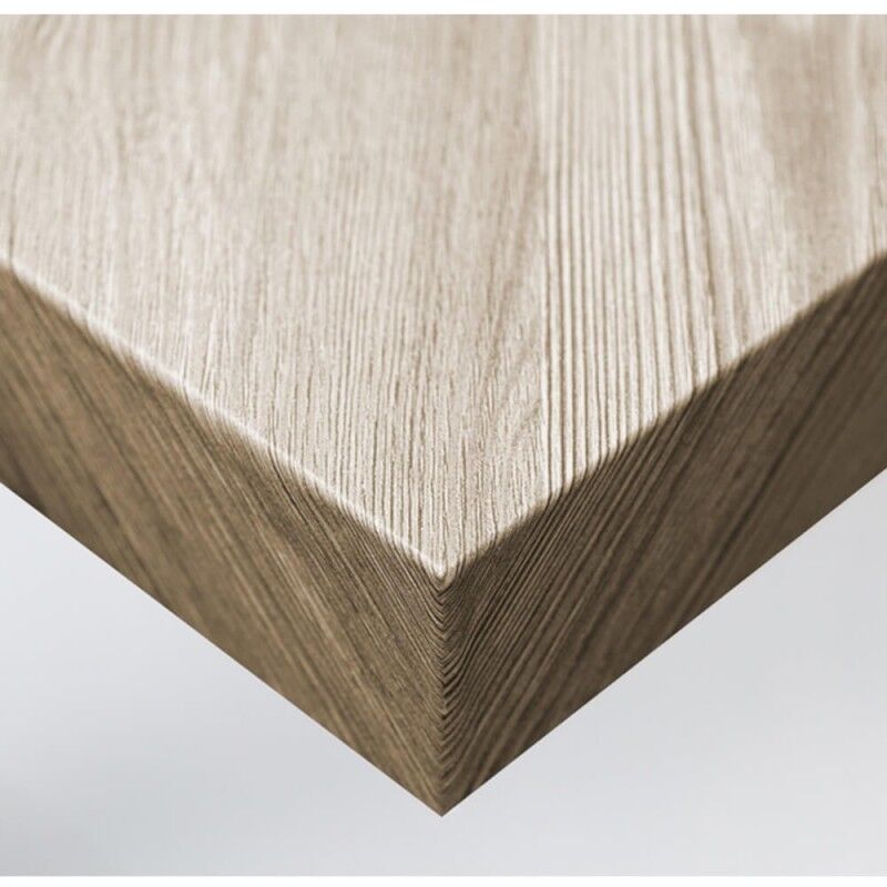 Dimexact - Vinyle adhésif imitation bois d'ébène doré - 122 cm x 0.5 m - En Rouleau