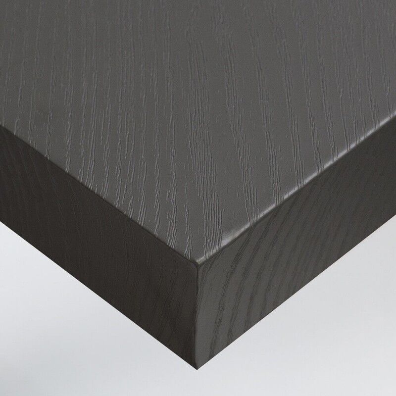 Dimexact - Revêtement mural effet bois gris - 122 cm x 0.5 m - En Rouleau