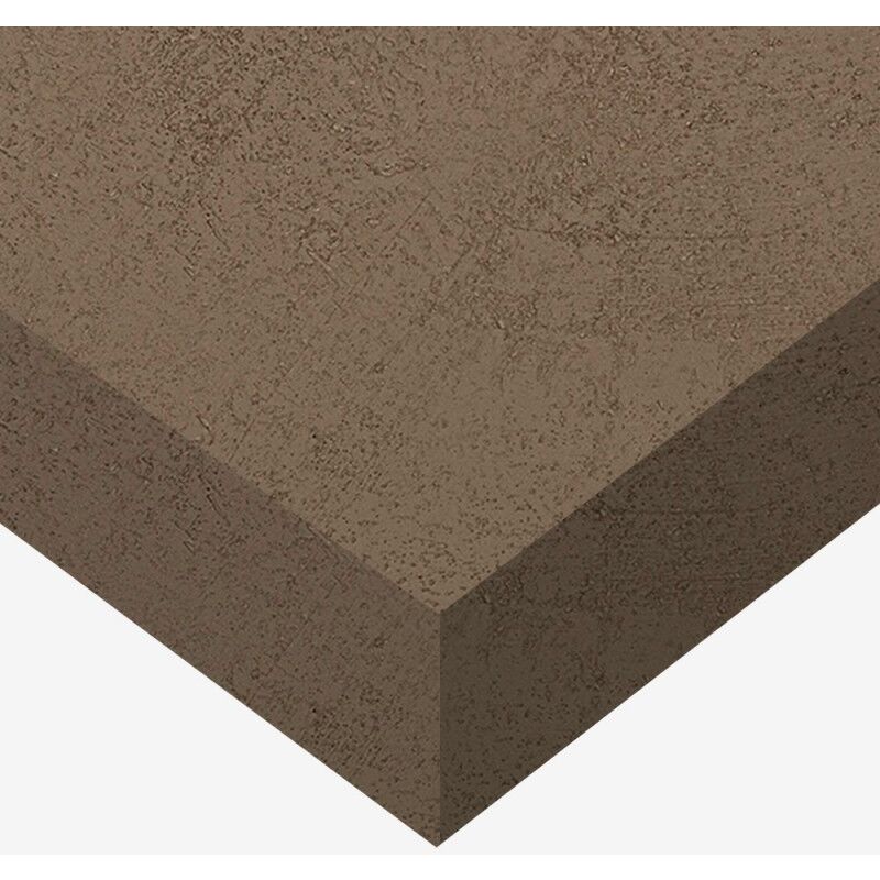 Dimexact - Papier peint adhésif effet crépi taupe Eco - 122 cm x 0.5 m - En Rouleau