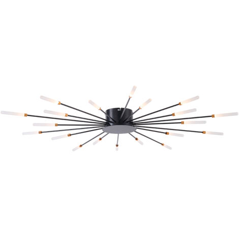 Dimmable LED Ceiling Light Fixture with Remote Control
