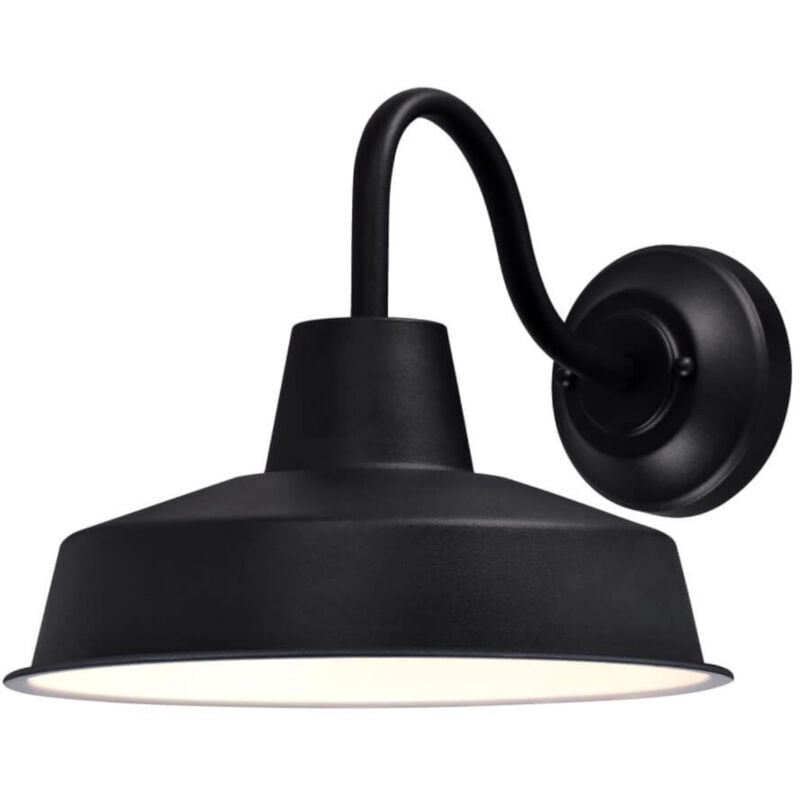 Dimmable led Outdoor Wall Light Academy Black