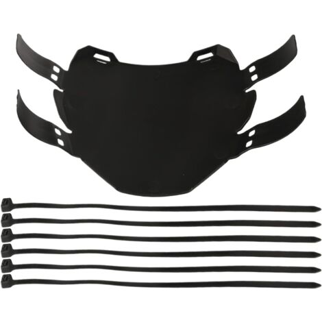 D'immatriculation Moto - Minéralogique Matte Noir pour Motos - Accessoires