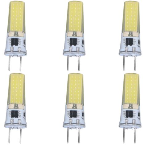dimmbare G8 5W 2508 COB-LED-Lampen, energiesparend, einfach zu installieren, 360°-Abstrahlwinkel, 50.000 Stunden Lebensdauer, kaltweiß, 100–120 V