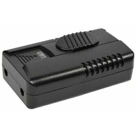 AHLSEN Dimmer a pedale scorrevole, 150 W, 230 V, nero, compatibile con LED [Classe energetica A]