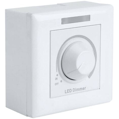 EUROPALAMP Dimmer für dimmbare LED-Glühbirnen oder -Einbaustrahlers von 0 bis 10V 1A