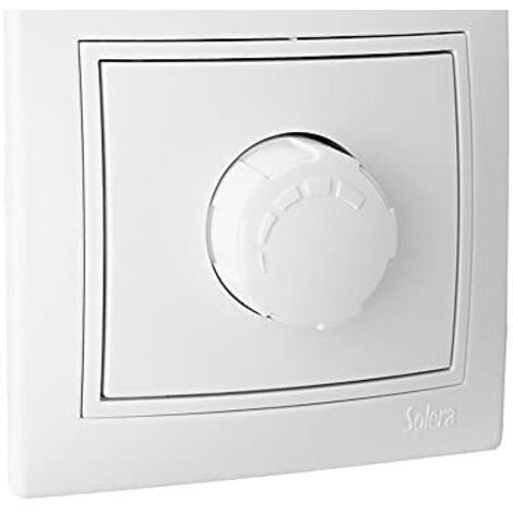 Dimmer LED Bianco 10A 250V Serie Europa Solera ERP31LEDU