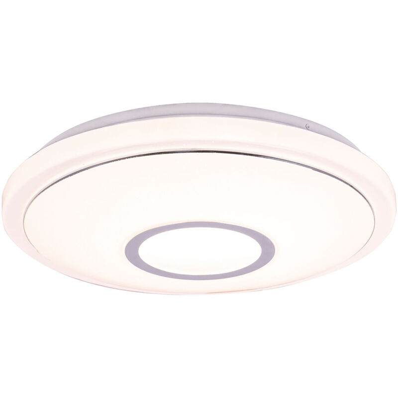 Plafoniera - Connor - bianco - metallo - ø 40cm - led - - Globo