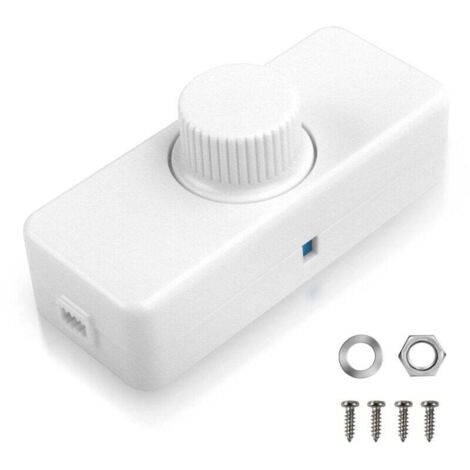Dimmer per luci LED da 3W-100W e dimmer rotante da 220-240V con pulsante di regolazione intelligente per luci LED dimmerabili e altro ancora.