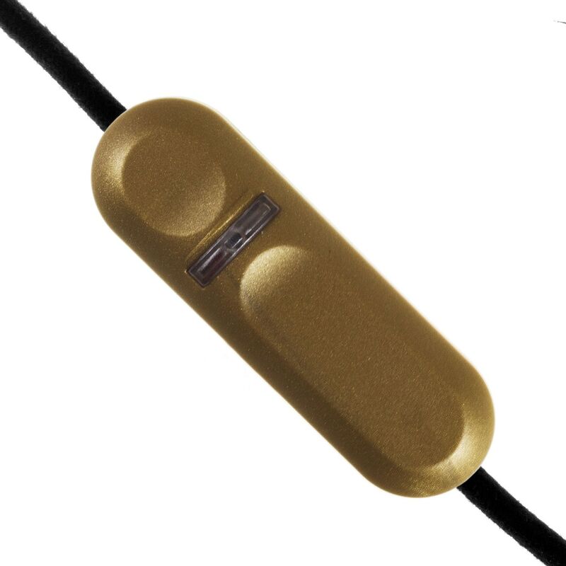 Creative Cables - Dimmer pour led et ampoules traditionnelles bouton Or - Or
