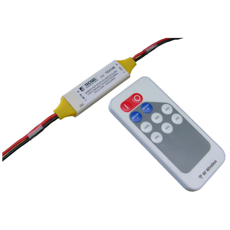Image of Dimmer Tecnel per strip led monocolore con telecomando TE414M