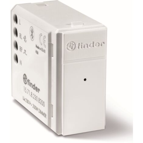 Dimmer Unterputz-Finder YESLY 200W Bluetooth Weiß 15718230B200