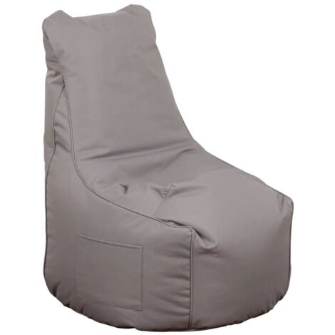 Di.Mo Poltrona Sacco Layla Grigio in Nylon + PVC