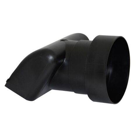 Dimos – Adaptateur électrique Ø 160mm pour VEDIA® VEMAX® – Longueur 250mm – Matériau ardoise résistante aux UV – Pour intégration parfaite