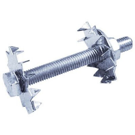 DIMOS - Axe crampons L 80mm pour chevron 50mm maxi – 10 pièces - 90 mm