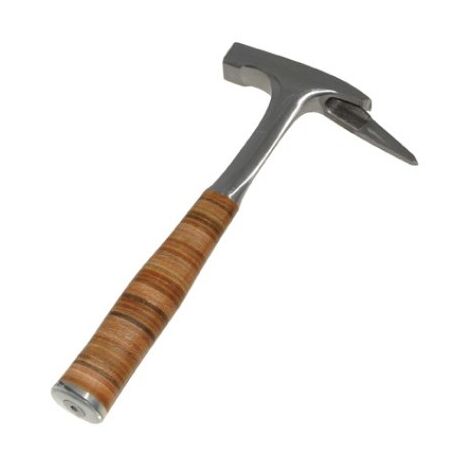 Dimos – Marteau de charpentier avec manche cuir et aimant – Tête 30 mm pour clous – Confort optimal pour travaux de précision