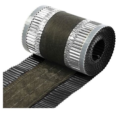 DIMOS - Ventilation souple DIM ROLL 240 noir - L 5m l 240mm - 5000 mm