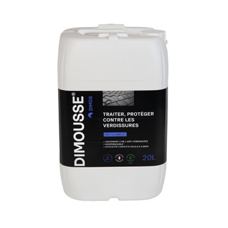 Dimousse 2.0 Prêt à l'emploi- anti-verdissures - bidon de 20 litres Dimos 444101