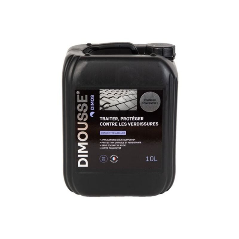 Dimousse concentré X-thallo anti-mousse, algue, lichen Dimos bidon 10L - 444122